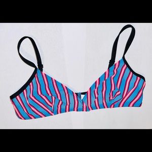 Solid & Stripped bikini top, size XS